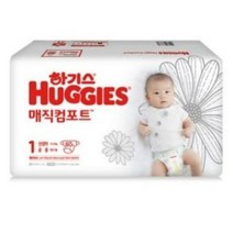 2021 신형 하기스 매직 컴포트 밴드형 기저귀 신생아용 1단계 (3~4.5kg), 110매