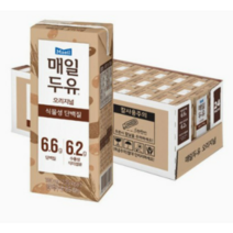 매일유업 매일두유 식이섬유, 190ml, 48개