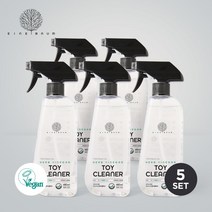 [아이너바움] 비건인증 토이클리너 480ml 5개세트, 상세 설명 참조