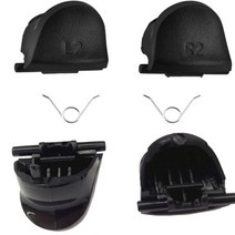 PS4 프로 슬림 듀얼쇼크4 패드수리부품 L2R2 R1L1 컨덕터등, 1개, PS4패드부품-구형L2/R2 버튼(스프링기본포함)