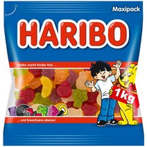 하리보 젤리 트로피프루티 1kg 독일직송 수입간식 Haribo Tropifruits, 1개