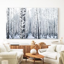 [당일발송!] 부자되는 황금 자작나무 풍수그림 10종 금전운 재물운 돈 가져다주는 황금빛그림, 10. 화이트 자작나무 2