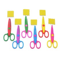 핑킹가위 공작가위 톱니가위 어린이집 초등학교 준비물 부자재, 물결／SS0101351C