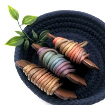 마미쏘잉/ 오시도리 면코팅끈 2mm3mm-450cm/마스크끈 파우치 목걸이 팔찌줄재료, 멀티바이올렛, 1개