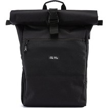 Ela Mo 여성용 남성용 백팩 18리터 데이팩 블랙 엘라모 가방 아웃도어 등산 베낭, 모양 동일, 나이트에디션