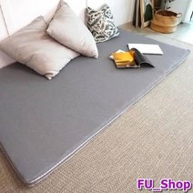 ForU71 퀸 사이즈 일자형 바닥 원룸 침대 토퍼 매트리스 거실침대 방바닥매트 싱글매트