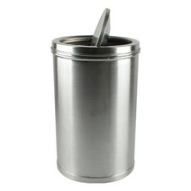 업소용 스텐 뱅뱅이 휴지통 8호 145L 회전식 쓰레기통, 8호(500x740) 145L, 1개