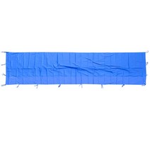 캐노피 텐트 측면 벽 차양 방수 태양 교체 야외 파티 정자 쉼터, [04] Blue A 200x600cm, Blue A 200x600cm