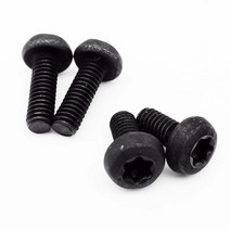 m2.5 무두 렌치 볼트 잭 번데기 팝 너트M1.6 M2 M2.5 M3 M4 검정색 강철 GB2672 6 로브 Torx 팬 헤드 나사, 03 M2.5 50pcs_01 3mm