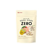 롯데제과 달달구리 슈가프리 설탕 당류 제로 후르츠 젤리 식후땡 탕비실 수험생 당충전 어린이간식 52g, 4개