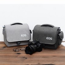 소니 미러리스 니콘 DSLR 후지 카메라 캐논 EOS 숄더백 가방 파우치, S - 그레이