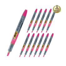 라이브잇 빅 테크노라이트 액상 형광펜, 분홍, 36개입