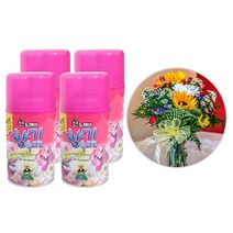 산도깨비 향기속으로 자동분사 방향제 리필 후로랄향 290ml 4P, 4개