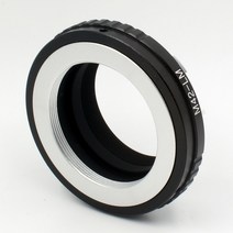 M42-LM M42 렌즈 용 조정 가능 어댑터 라이카 호환 M 마운트 카메라 M6 M8 M7 Ricoh GXR A12, 한개옵션0