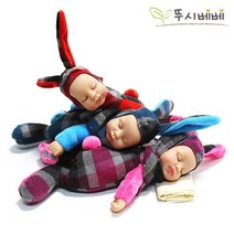 mirmall_뚜시베베 바니 애착인형 3종 아동 오감발달완구 형 유아 아기 감각 학습 장난감 봉제+★★★★★, ☞이걸로구매할게요☆