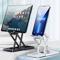 큐알 qr 코드 체크인 거치대 스캔 단말기 체크 받침대 방역패스 매장 전자출입명부 phone cradle, 블랙