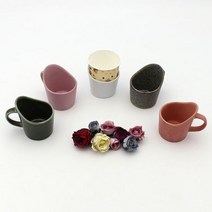 달소금 깔끔한 도자기 믹스 종이컵홀더(5color), 색상:바이올렛(무광), 단품