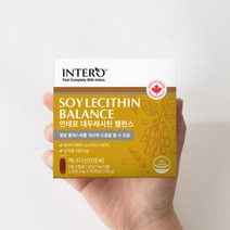 인테로 대두레시틴 밸런스 1200mg x 90캡슐, 1개