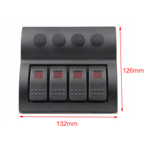 캠핑카 스위치 카라반 조작 컨트롤 패널 박스 버튼, 방수제어스위치패널