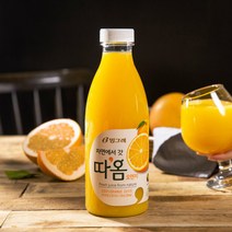 빙그레 따옴주스 730ml 오렌지/생과일주스/냉장배송, 1개