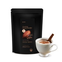 네이쳐티] 무설탕 프리미엄 카카오 초코라떼 파우더 500G, 무설탕 카카오 파우더 500g