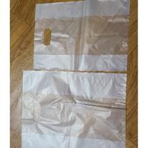 이홈베이킹 HD 무지 비닐쇼핑백 100p, 대(290 x 150 x 370 mm), 9개