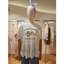 써스데이아일랜드 레이스 블라우스 T224MBL238W