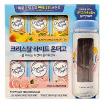 크리스탈라이트 온더고 60입(레몬에이드+피치망고), 1세트