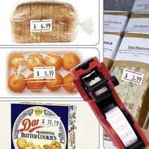 가격표 라벨기 가격표시기 의류 라벨 제작 롤택기 스티커 가격텍 테이프