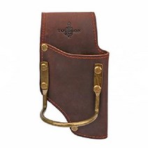 목수벨트 미국 TOURBON 공구 홀더 플라이어 파우치 망치 홀스터 루프-606876, Leather - Dark Brown