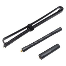 광택기 고압세차기 손세차 용품 48.8 인치 AR-152G 구즈넥 접이식 안테나 SMA-Male VHF UHF 144/430Mhz For, [01] Black