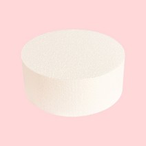 케익 모형 원형스티로폼 공예용 슈가크래프트, 원형)지름270mmx높이100