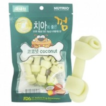 [와이제이] 간식 사료 애견 수제 뉴트리오 x 개껌 80g(코코넛) 강아지 홍삼 10 치아에 좋은껌, 상세페이지 참조, 상세페이지 참조, 상세페이지 참조