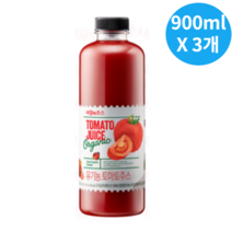 아침에주스 유기농 토마토주스 900ml x 3개 서울우유