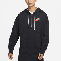 (국내매장판/AS가능) 나이키 트렌드 플리스 풀오버 후디 남성 반집업 후드티 후드 아노락 긴팔 티셔츠 블랙