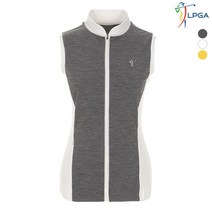 [LPGA골프웨어] 여P 컬러배색 져지 베스트(L192TJ574P)
