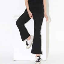 스판 캐쥬얼 밴딩바지 배기바지 일자 면 여성바지