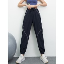 Diqueqi 여자 캐주얼 바지 가을 겨울 헬스 러닝 팬츠 날씬해 보이는 등롱 트레이닝 팬츠