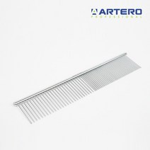 아테로 콤비콤 롱핀 19cm 전문가용 강아지빗 P222