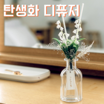 탄생화 디퓨저 선물 세트 11월 탄생화 초롱꽃 남자 친구 여자 친구 남사친 여사친 언니 선생님 직장동료 생일선물 집들이선물 결혼선물 실내 디퓨저 실내 방향제 디퓨져, 레몬그라스, 120ML