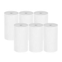 해외 감열 영수증 용지 롤 57x30mm (2.17 x 인치) 포토 프린터 용 빌 티켓 인쇄 PeriPage A6 6 롤221571, 6PCS, CHINA