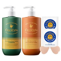 홈쇼핑 완판 쎄씨쎌라 리프레싱 버베나 바디필링 500ml 1개+블랙베리앤베이 샤워젤 500ml 1개+기미쿨링패치 2회분 증정