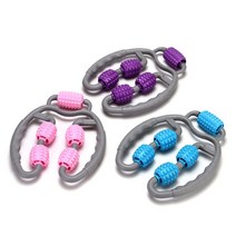 5롤링 3D 마사지기 뭉친 근육 풀기 목 어깨 마사지 5롤마사지기 블루, 다온이상점 5롤마사지기-블루