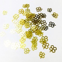 우드 필러 코킹 실리콘 월드 1 박스 반짝이 금속 프레임 UV 에폭시 수지 쥬얼리 필러 DIY 공예 네일 아트, 07 Four-leaf Clover