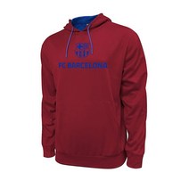 Icon Sports FC 바르셀로나 리오넬 메시 10 공식 라이선스 Barça 성인 남성용 풀오버 후드 스웨트셔츠