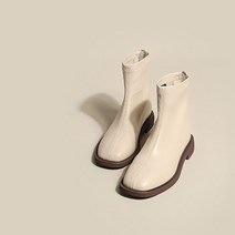 로엘 스퀘어 앵글부츠 페미닌 캐주얼 데일리