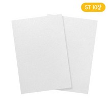 (재미스쿨) 대원 비접착 원단 우드락 A4 21X30cm 5T(5mm) 10장 우드보드