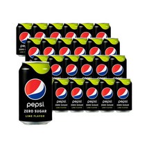 펩시콜라 제로슈거 1.5L 12개, 355ml 캔
