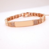 14k 볼드한 스틱바 팔찌
