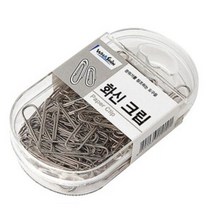 화신 클립 사무실 학교 회사 서류 정리 크립 문구, 1개, 1개